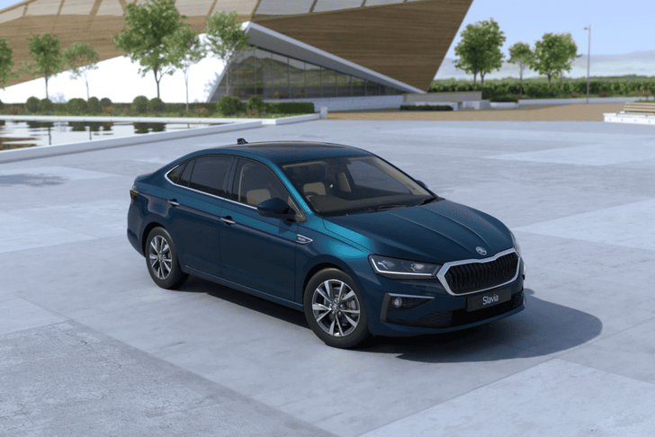 Skoda Slavia Color Lava Blue